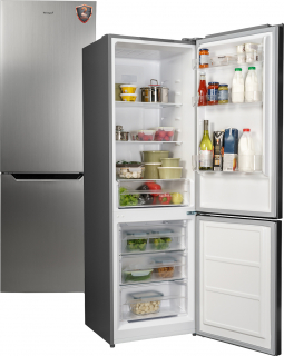 Двухкамерный  холодильник Weissgauff WRK 185 XNF