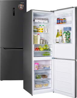 Двухкамерный  холодильник Weissgauff WRK 2000 XBNF