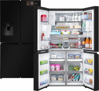 Уцененный холодильник Side by Side Weissgauff WCD 687 NFBX NoFrost Inverter (34561)